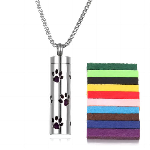 Scent Necklace – Aromatherapy Essential Oil Diffuser Pendant | Stylish Stress Relief Jewelry for Everyday Wear